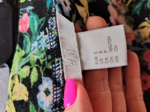 Gonna floreale H&M S - usata poco