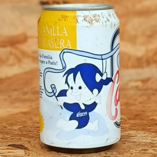 Lata Antiga Casera "Familia Telerín" Gasosa #253