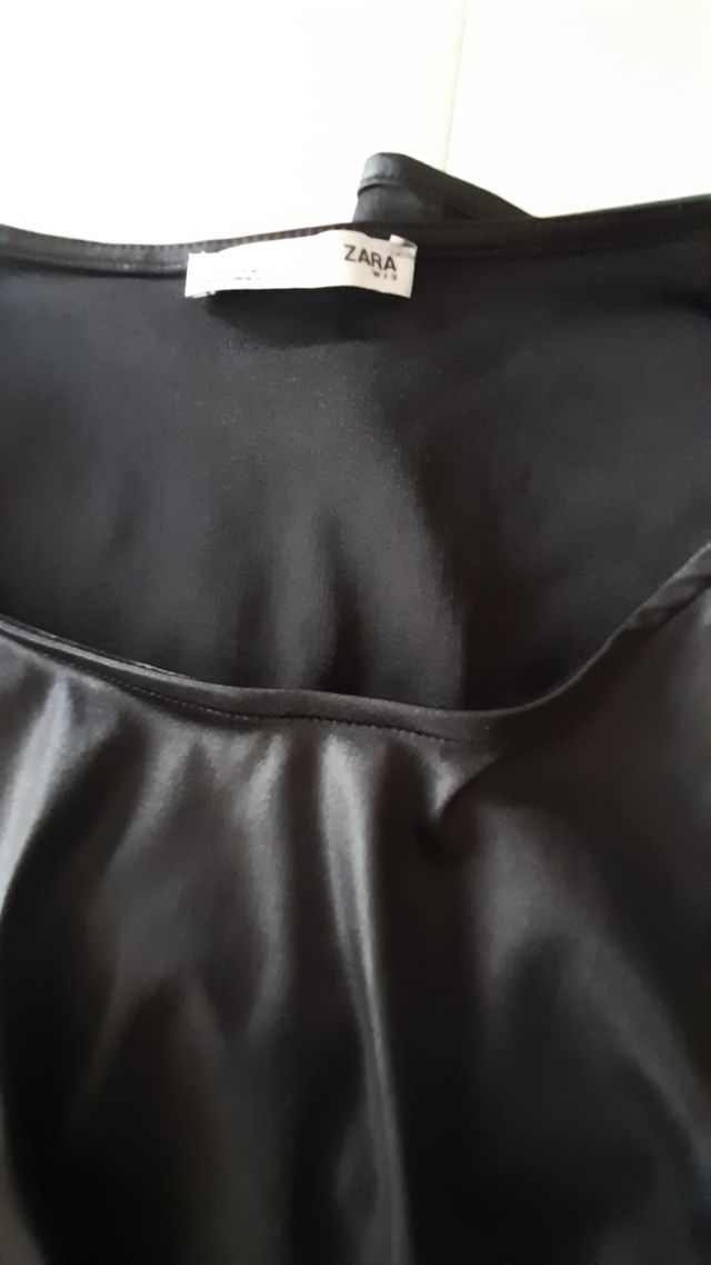 Blusa negra Zara - Vestidora