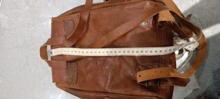 Mochila Cuero Marrón