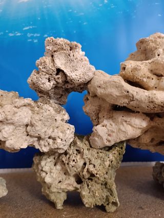 ROCAS  para ACUARIO marino o cíclidos.