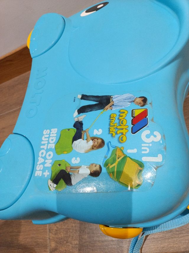Maleta infantil Molto azul