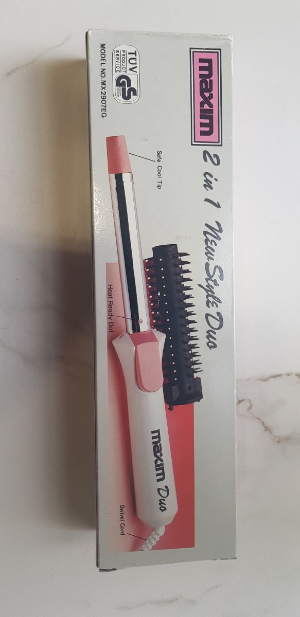 Rizador y cepillo. Maxim 2 en 1