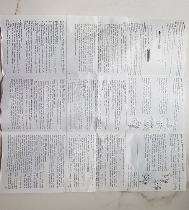 Rizador y cepillo. Maxim 2 en 1