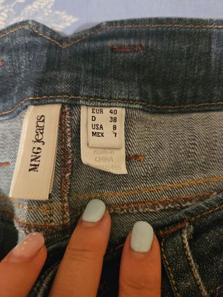 Shorts vaqueros Mango - Talla 40