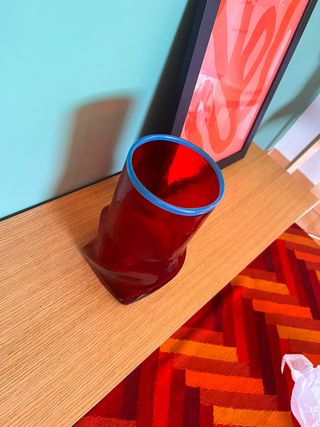 Jarrón Broste Copenhagen rojo