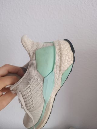 Zapatillas Adidas - Beige y Verde Agua