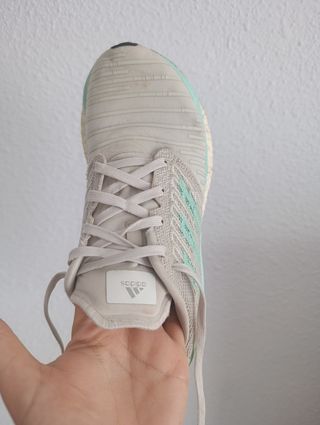 Zapatillas Adidas - Beige y Verde Agua