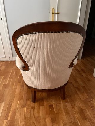 Butaca clásica madera
