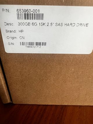 DISCO CURO HPE - 653960-001