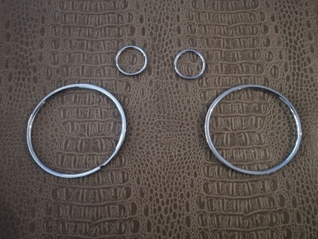 Embellecedores cromados Seat 6L