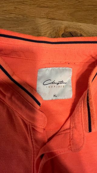 Polo Chaps Uomo Arancione XL