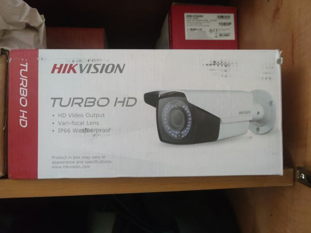 Câmaras Hikvision 1080p - 4 unidades 95€ cada