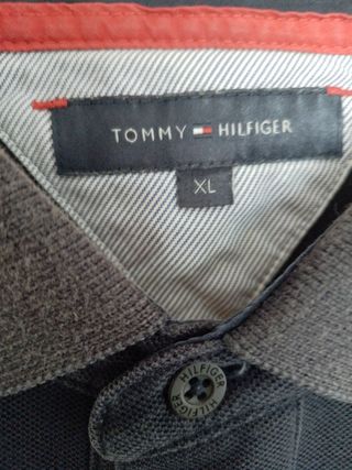 Polo Tommy Hilfiger XL Negro
