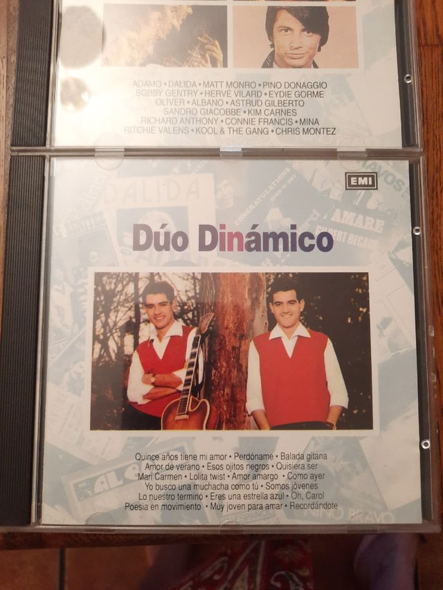 CDs Cantando en español & Dúo Dinámico