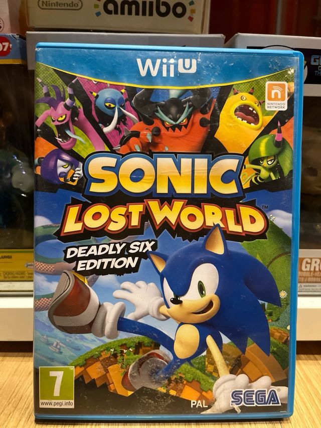 Sonic Lost World Wii U - Deadly Six Edition