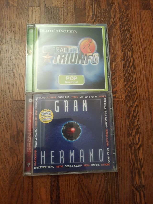 CDs Operación Triunfo & Gran Hermano