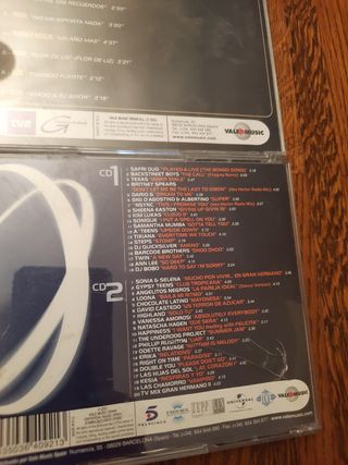 CDs Operación Triunfo & Gran Hermano