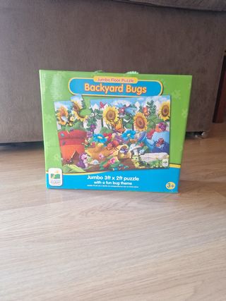 Puzzle suelo Backyard Bugs - 50 piezas
