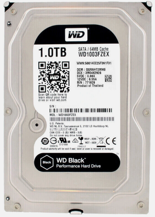 Disco Duro WD Black 1TB 2TB Y 3TB