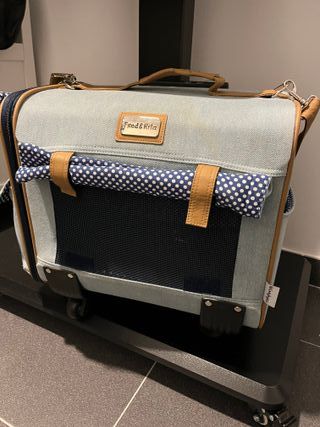 Transportín Perros Pequeños - Azul