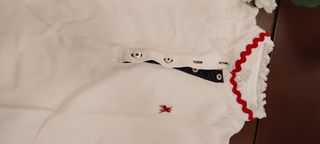 Polo La Jaca blanco XL