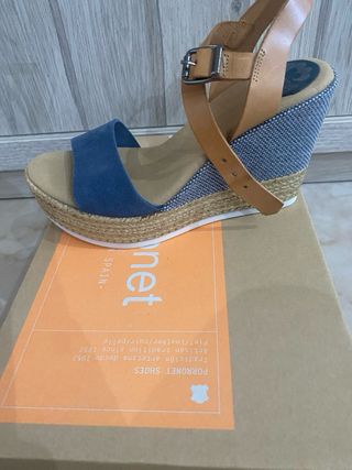 Sandalias Porronet-cuña talla 36