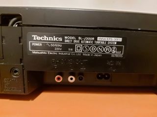 Tocadiscos Plato Tangencial Technics SL-J300R HiFi