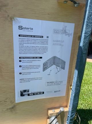 Camilla masaje plegable