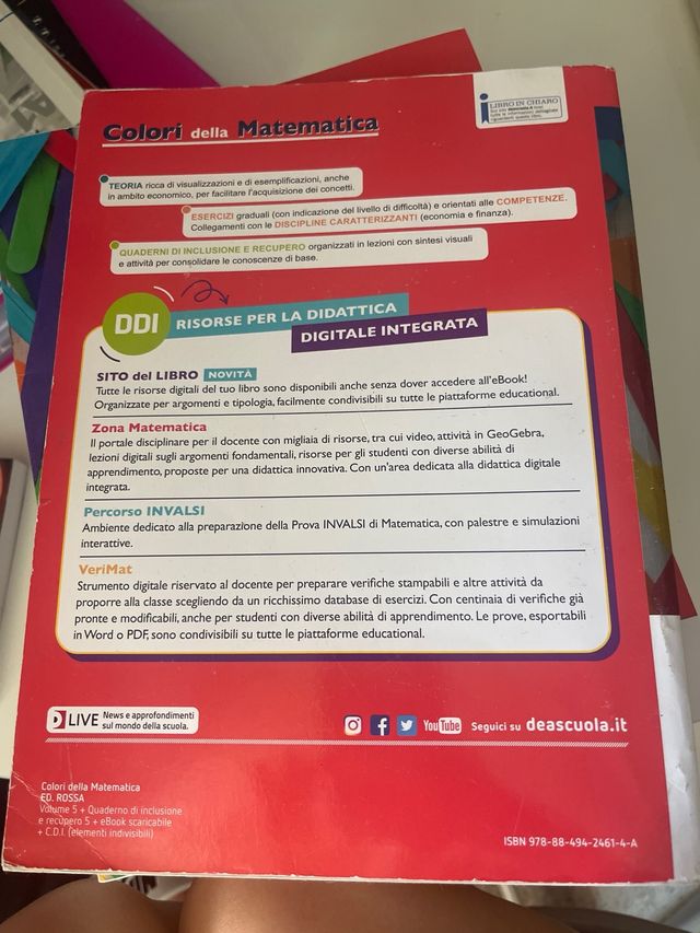 colori della matematica edizione rossa-volume 5