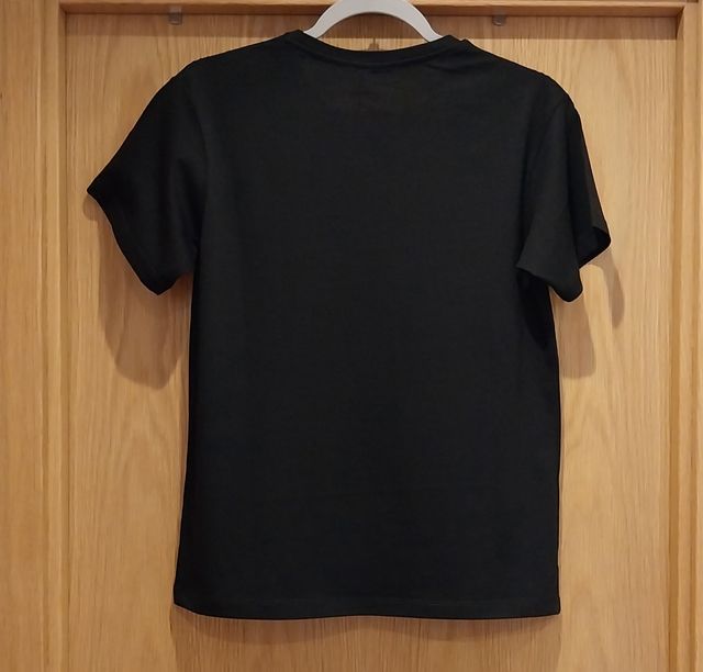 T-shirt Pinko preta c/ Strass