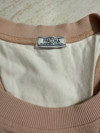 Camiseta beige Fracomina serpiente