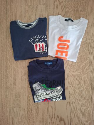 3 Magliette Bambino 6 Anni