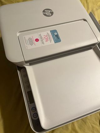 Impresora HP multifunción blanca