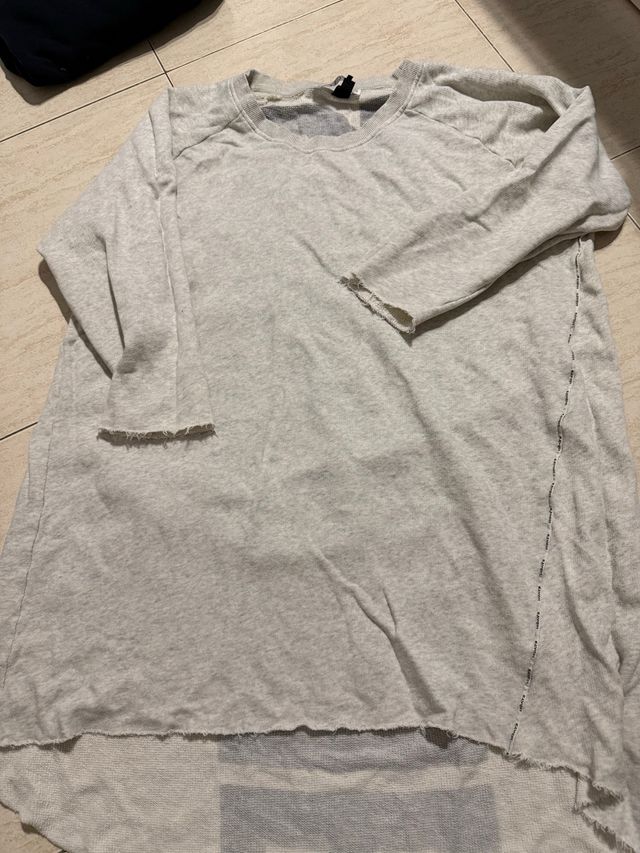 Vestido gris 10Days - Talla única