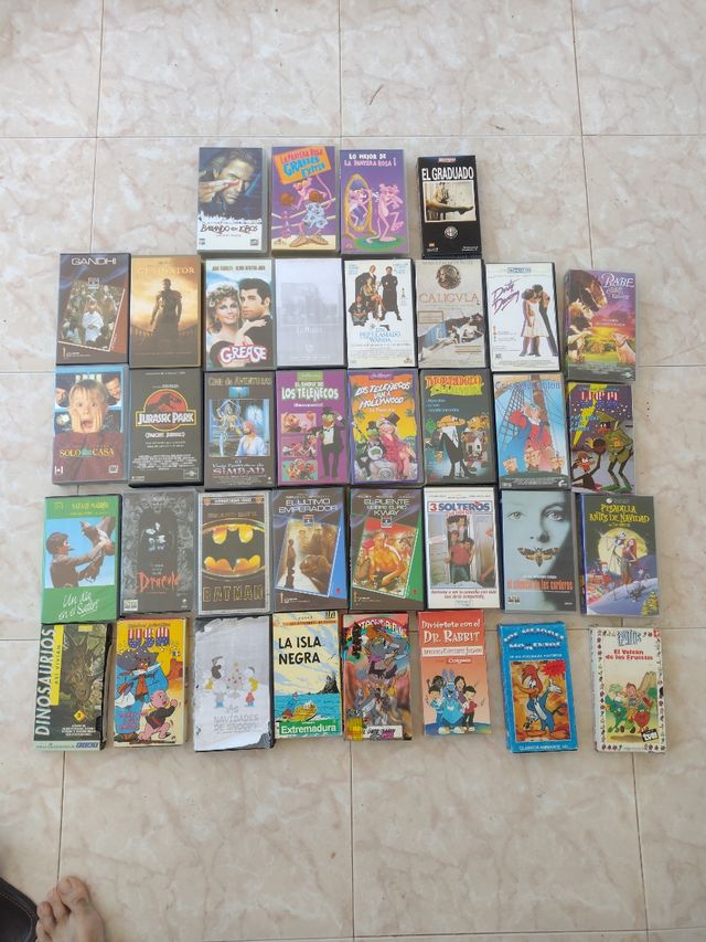 VHS Clásicos - 36 Películas