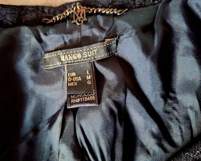 Vestido negro /chaqueta