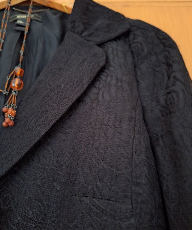 Vestido negro /chaqueta