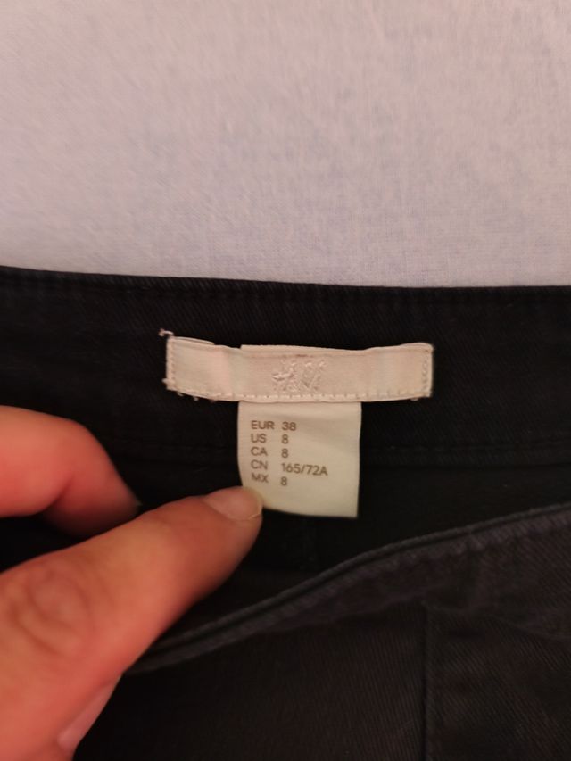 Shorts H&M neri tg M/38