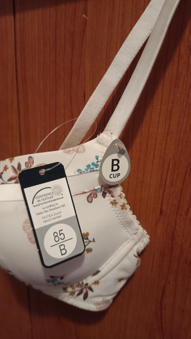 Sujetador 85B floral