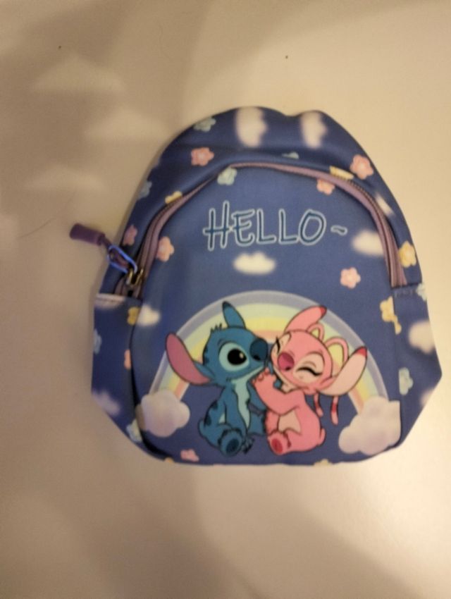 Zainetto Stitch bimbi lilla