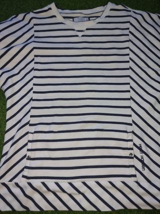 Jersey Helly Hansen rayas azul-blanco