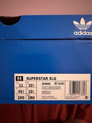 Zapatillas Adidas Superstar XLG 45 