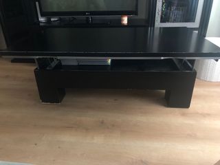 Muebles salón - Negro y plata