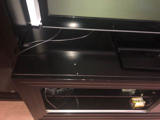 Muebles salón - Negro y plata