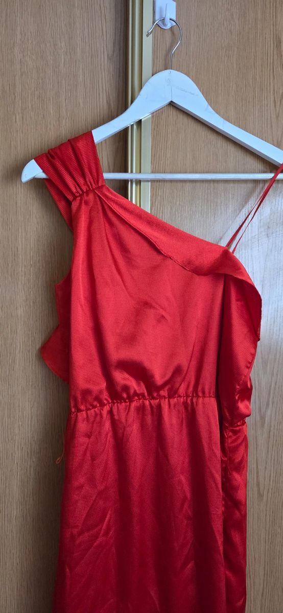 Vestido Tintoretto rojo talla M