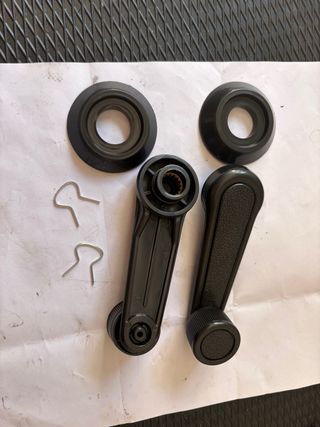 Manivelas elevalunas coche - 2 uds completo