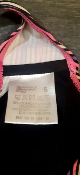 Bikini rayas multicolor