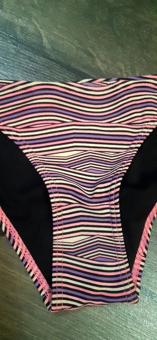 Bikini rayas multicolor