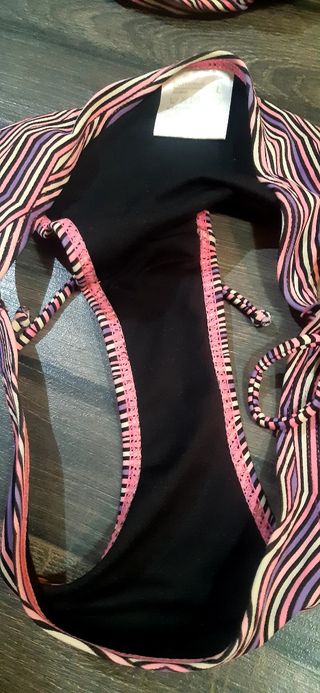Bikini rayas multicolor